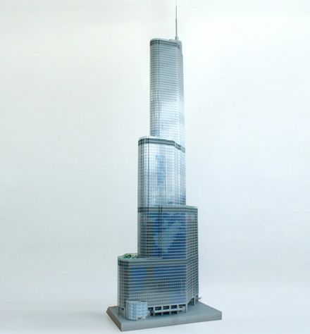 65,000 LEGOS Create a 10-Foot Tall Replica of the Trump Tower (1)