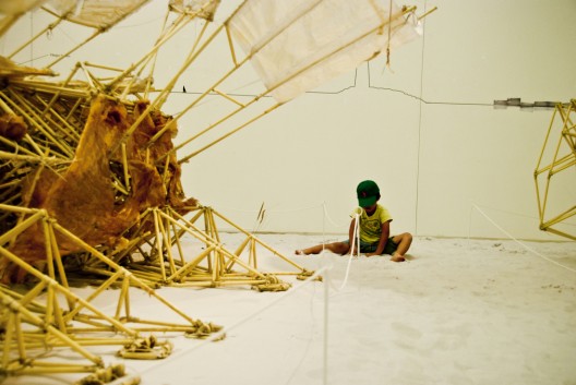 Theo Jansen Exhibition: The Beach Animal That Eats Wind / Theo Jansen with Earthscape (29)