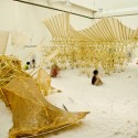 Theo Jansen Exhibition: The Beach Animal That Eats Wind / Theo Jansen with Earthscape (27) © Earthscape/Yusuke Komatsu