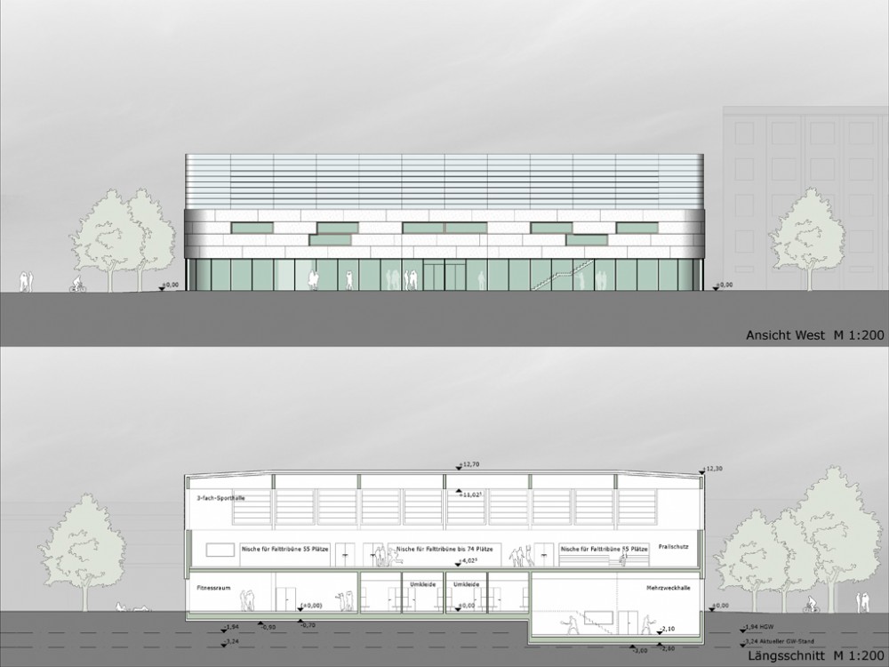 Research & Sports Hall of Humboldt University / Scheidt Kasprusch Architekten