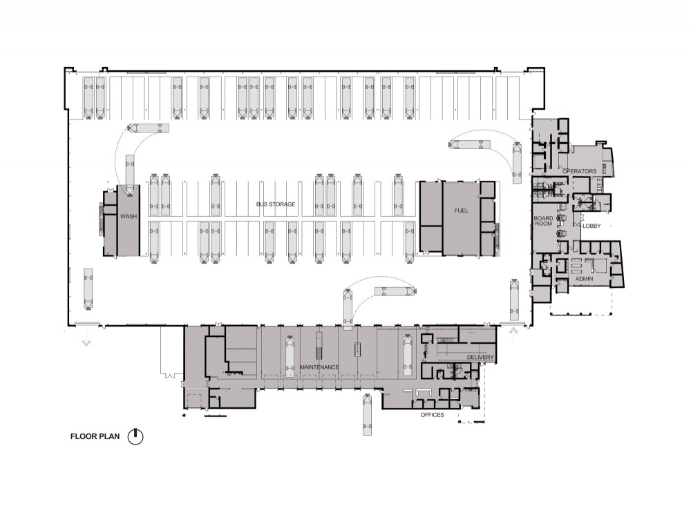 Transpo’s Emil ‘Lucky’ Reznik Administration, Maintenance & Operations Facility / RNL Design