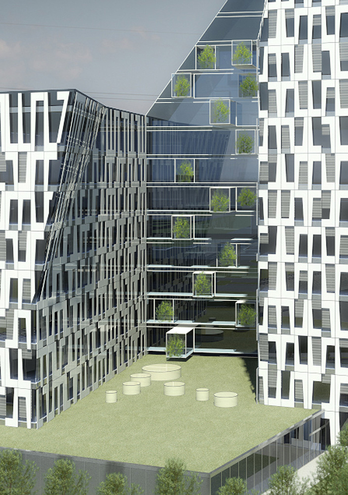 West Gate Office Building / Studio Kalamar