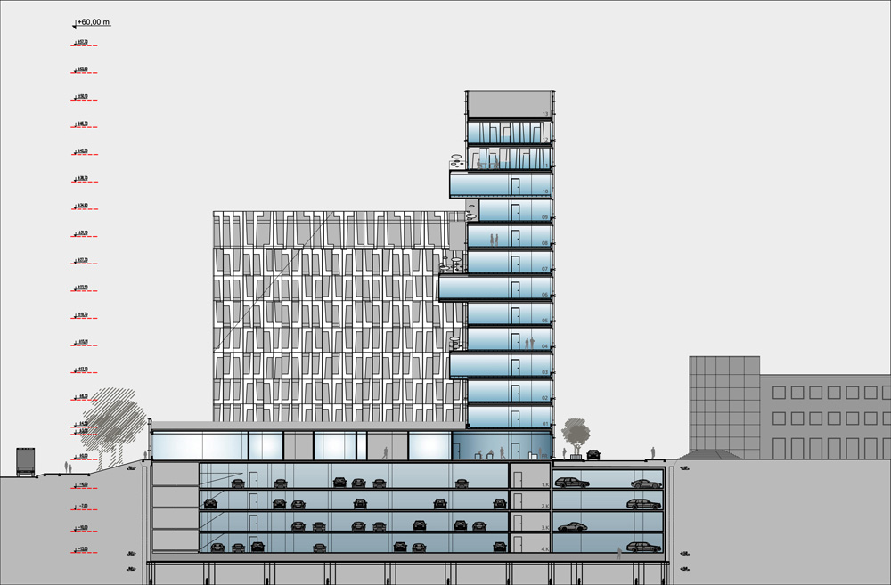 West Gate Office Building / Studio Kalamar