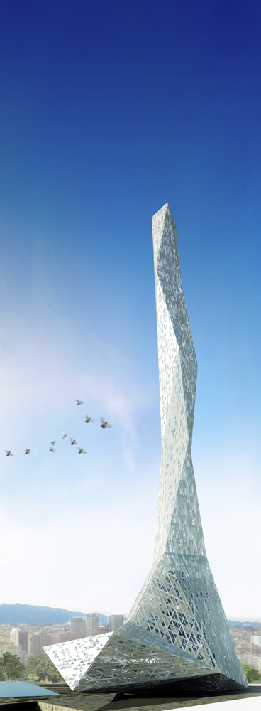 Taiwan Tower Proposal / BNKR Arquitectura