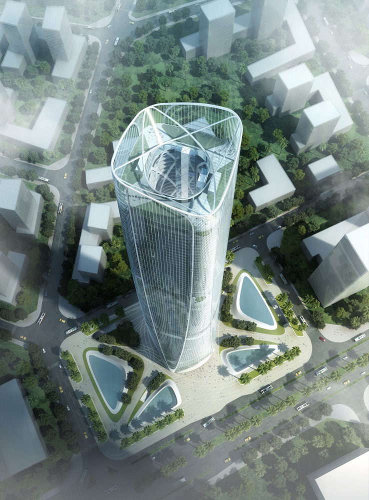 Haikou Tower Competition Winner / HENN