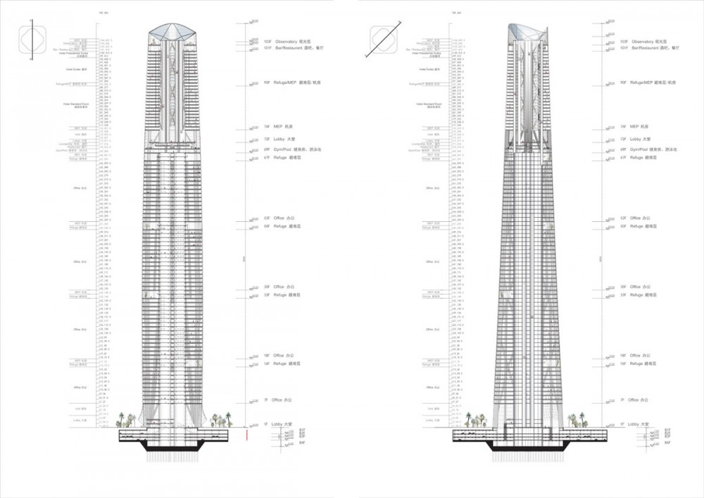 Haikou Tower Competition Winner / HENN