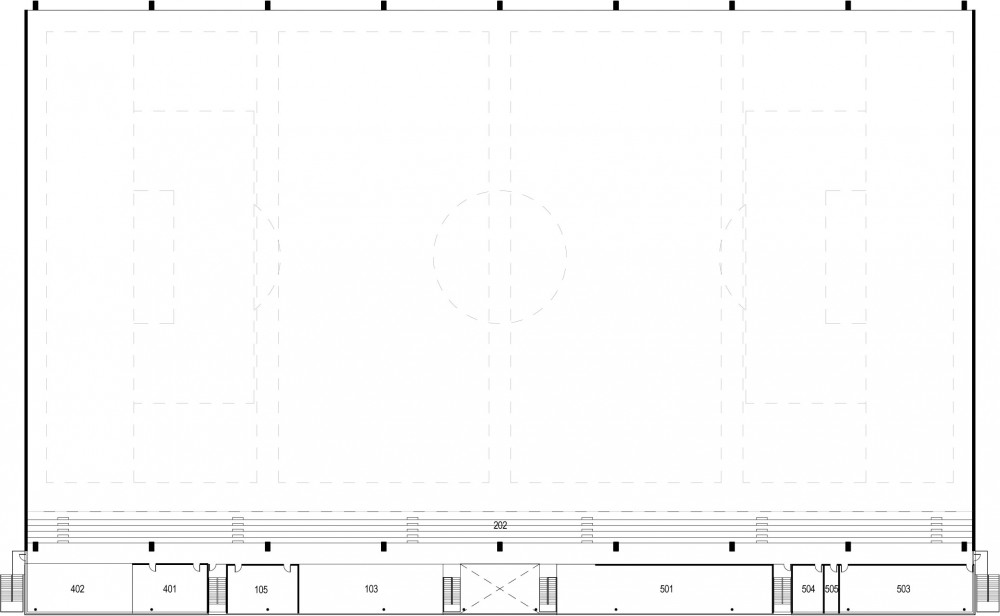 Saint-Michel Soccer Stadium Proposal / Paul Laurendeau