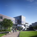 Cleveland State University Student Center / Gwathmey Siegel & Associates Architects with Braun & Steidl Architects (3) Cleveland State University Student Center / Gwathmey Siegel & Associates Architects with Braun & Steidl Architects (3) © Brad Feinknopf