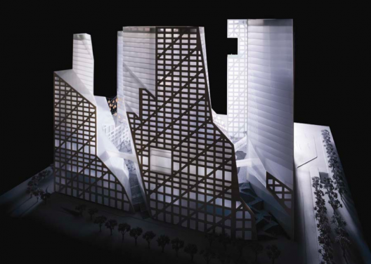 Steven Holl Architects’ Sliced Porosity Block Tops Out (5)