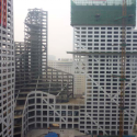 Steven Holl Architects’ Sliced Porosity Block Tops Out (4) Steven Holl Architects’ Sliced Porosity Block Tops Out (4) Courtesy of Steven Holl Architects