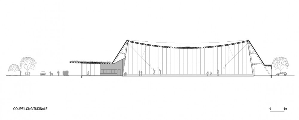 Monconseil Sports Hall / Explorations Architecture