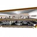 TAG Farnborough Airport / 3D Reid Architects (21) TAG Farnborough Airport / 3D Reid Architects (21) Section Render