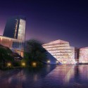Kunshan Huaqiao Forum and Hotel (11) Kunshan Huaqiao Forum and Hotel (11) Courtesy of Ojanen_Chiou Architects