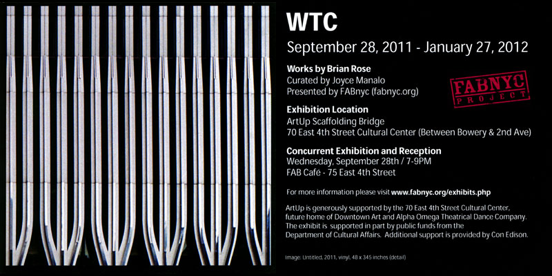 WTC: Street Installation and Exhibition