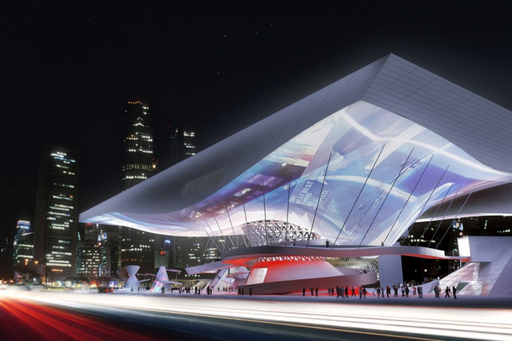 Cinema Center in Busan, South Korea / Coop Himmelb(l)au