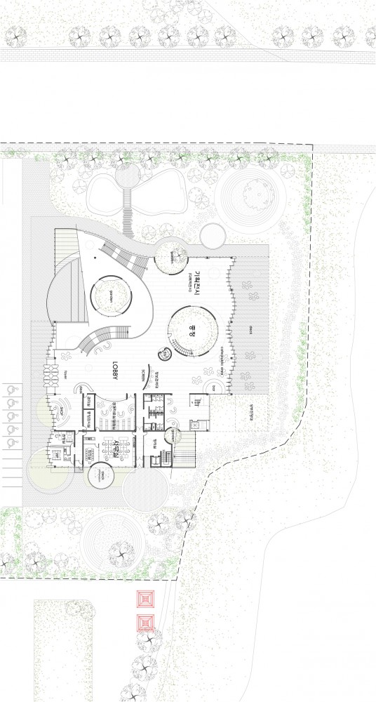 Saemangum Exhibition Center / poly.m.ur