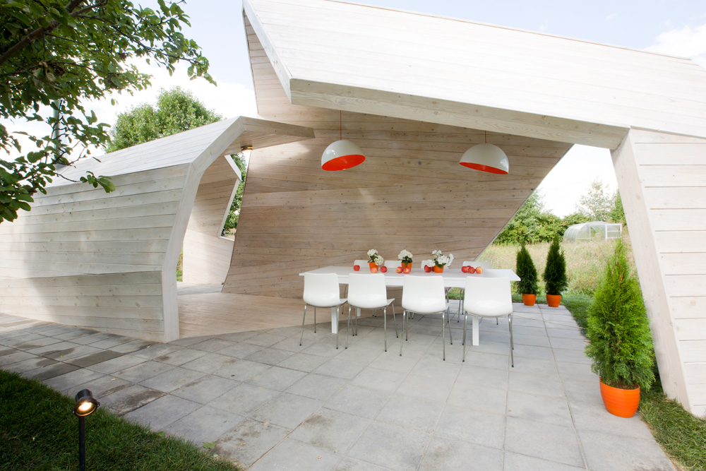 Gazebo for TV Show / za bor Architects
