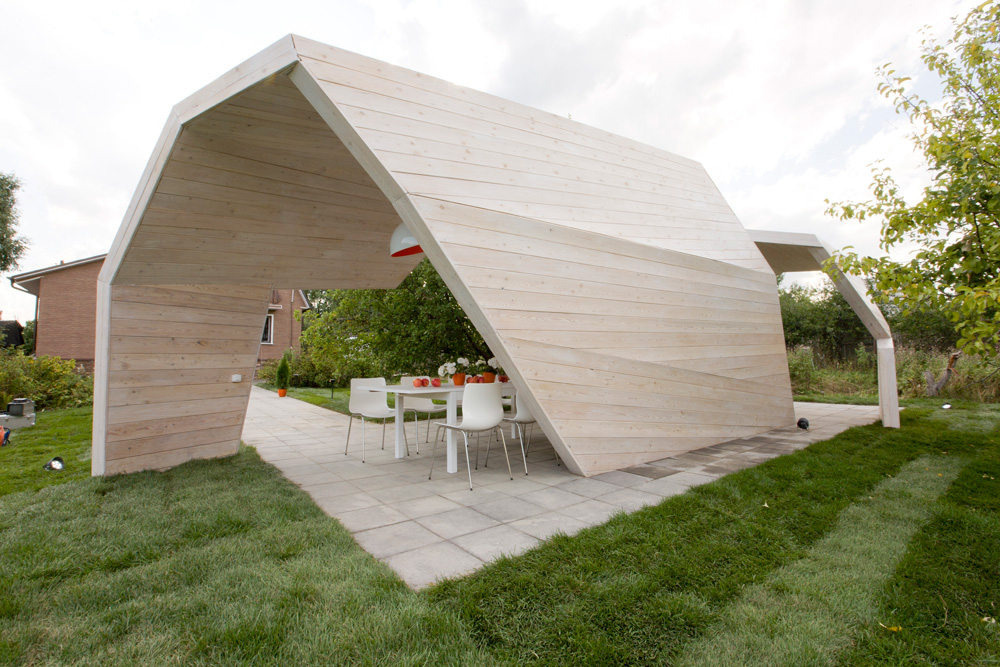 Gazebo for TV Show / za bor Architects