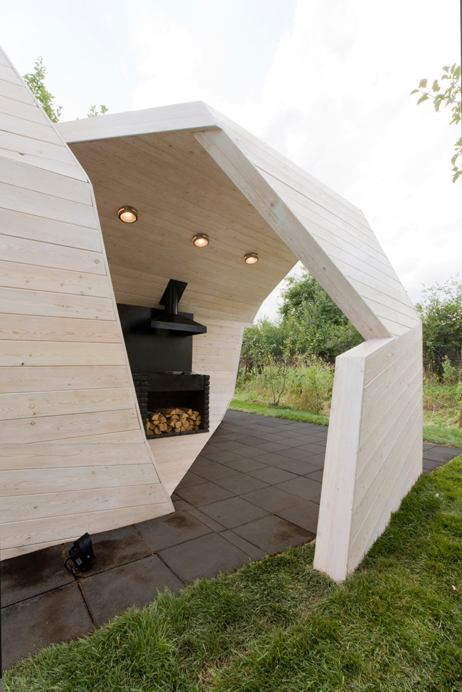 Gazebo for TV Show / za bor Architects