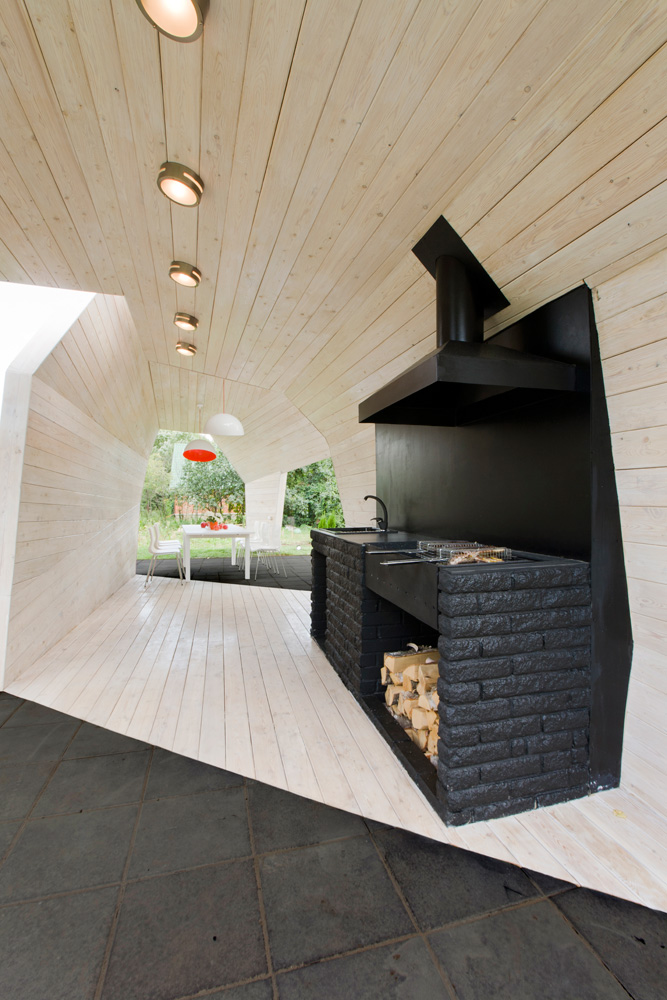 Gazebo for TV Show / za bor Architects