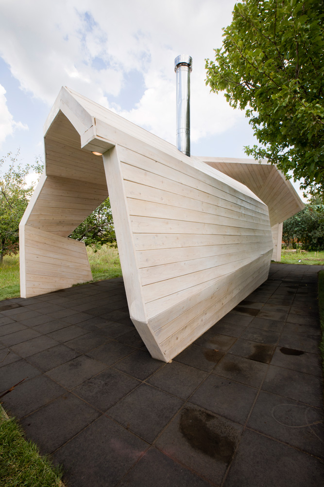 Gazebo for TV Show / za bor Architects