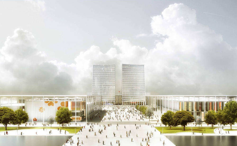 Wuxi Civic Centre / Serie Architects