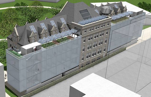 Richardson Memorial Hall Green Renovation Plans