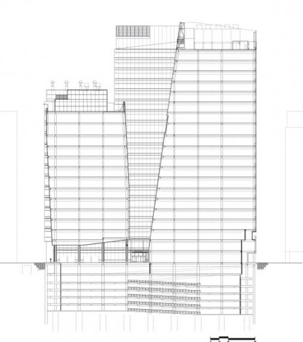 north south section
