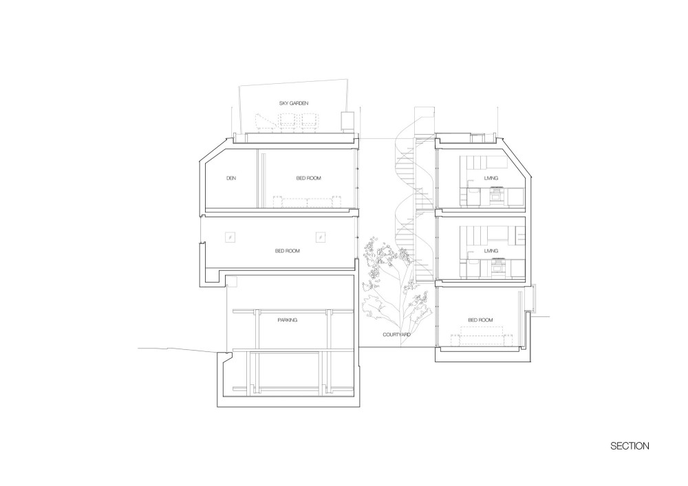 Sky Garden House / Keiji Ashizawa Design