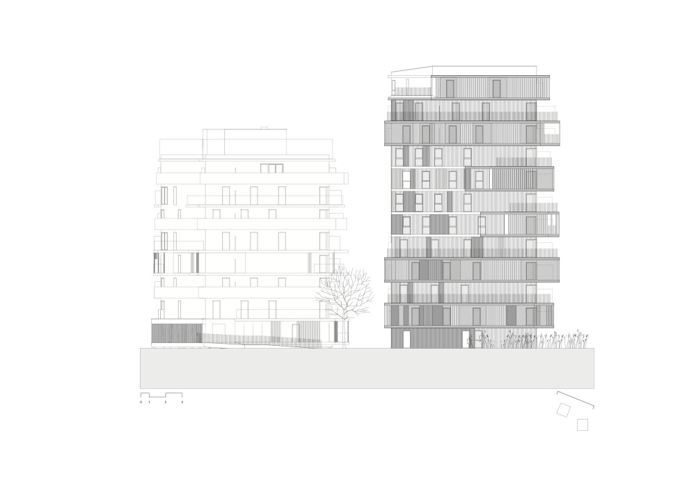 Villiot-Rapée Apartments / HAMONIC + MASSON