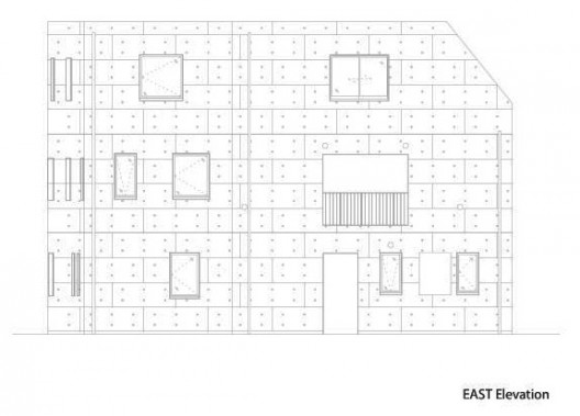 elevation east