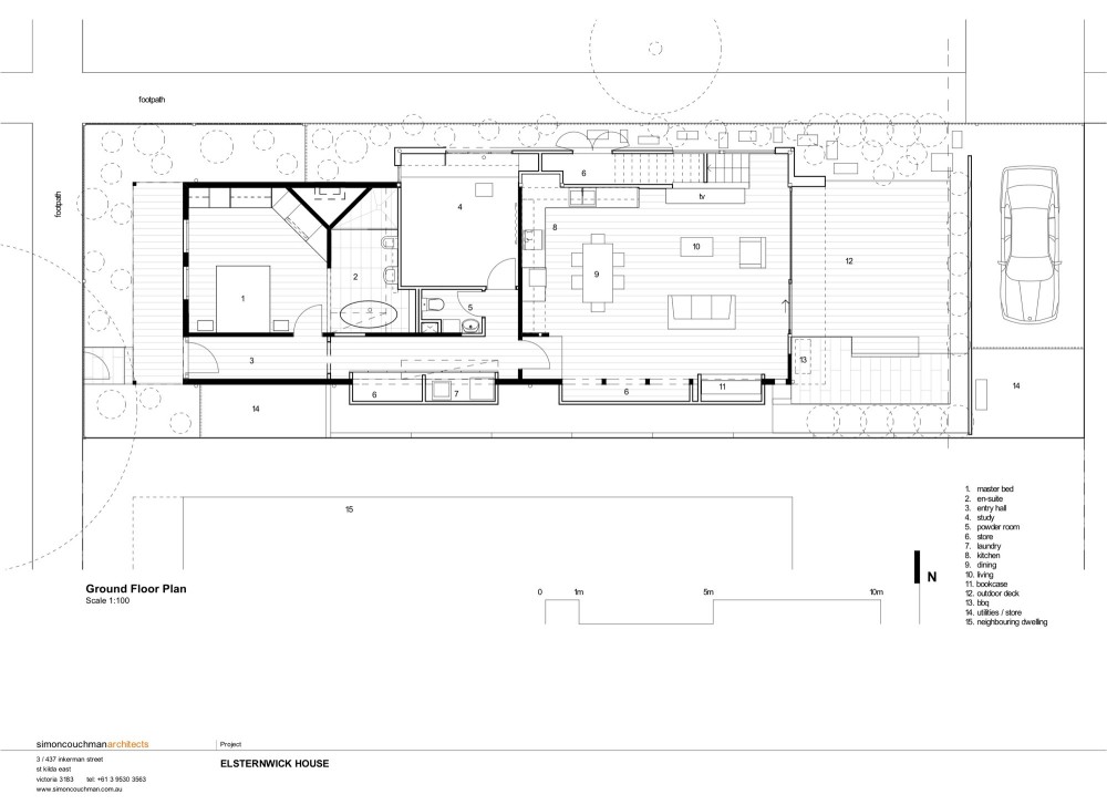 Elsternwick House / Simon Couchman Architects