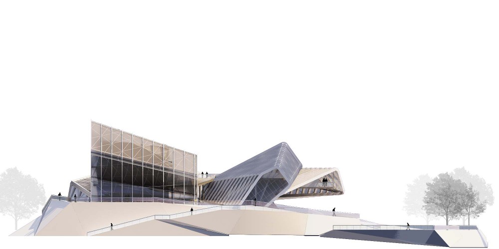 Media Complex /  CAAT Studio Architecture