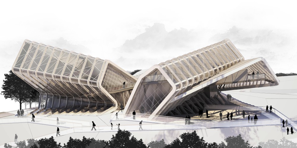 Media Complex /  CAAT Studio Architecture