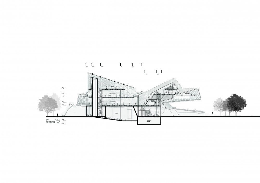 Media Complex (18) section AA