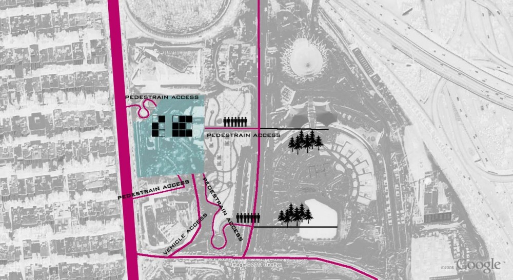 Media Complex (22) site access diagram 02