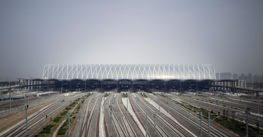 Tianjin West Railway Station / gmp architekten