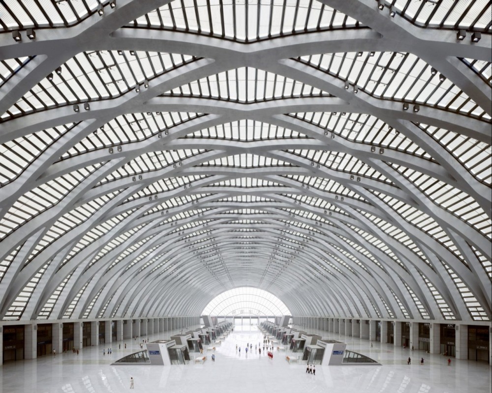 Tianjin West Railway Station / gmp architekten