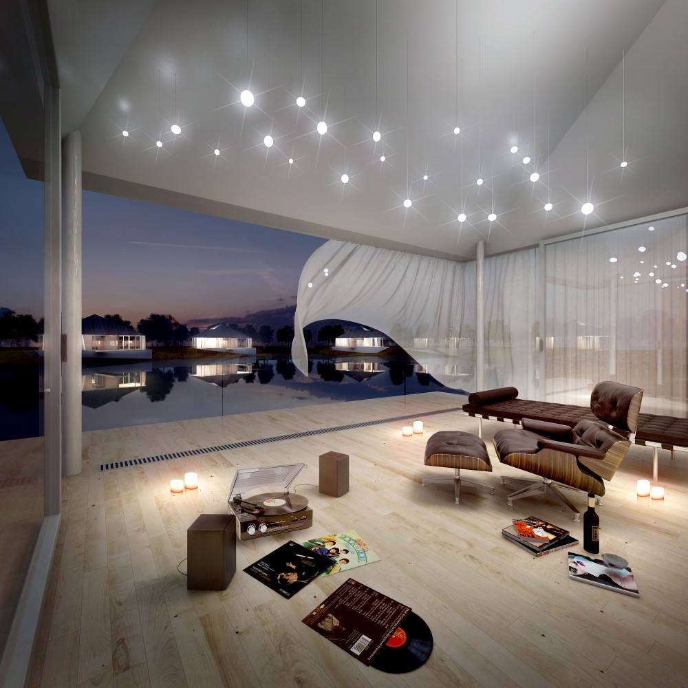Recreational Family Housing / Chybik + Kristof Associated Architects