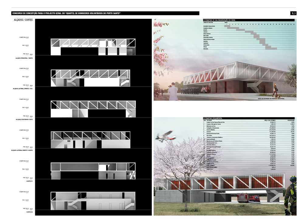 Fire Station Competition Proposal / Luís Banazol