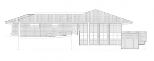 west elevation
