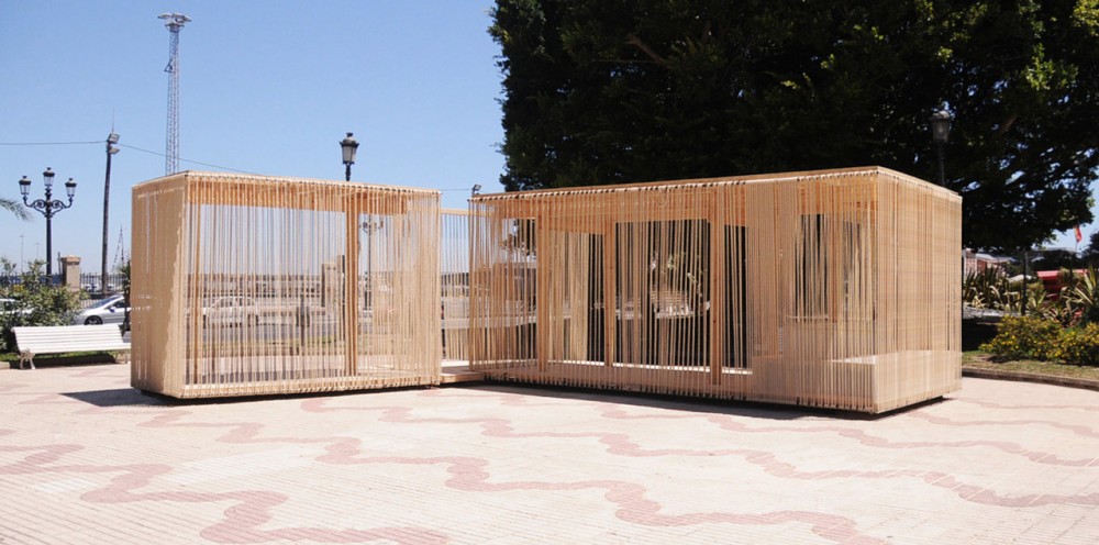 Cadiz Temporary Pavilion / Breathnach Donnellan with EASA Participants