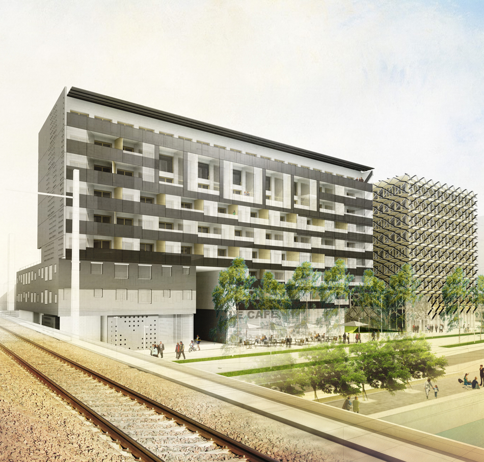 Lyon Confluence – Îlot P / Mateo Arquitectura & Dominique Perrault Arquitecture