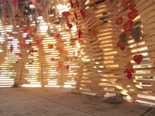 Sukkah 'In the Field' Installation (4)