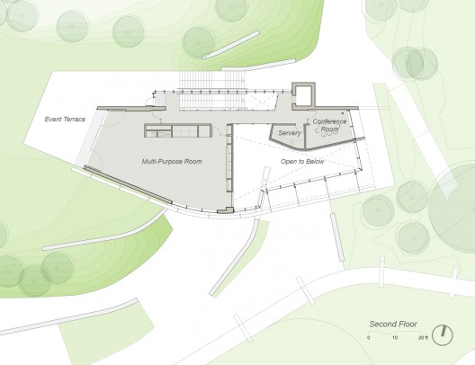 2nd floor plan © Baird Sampson Neuert Architects