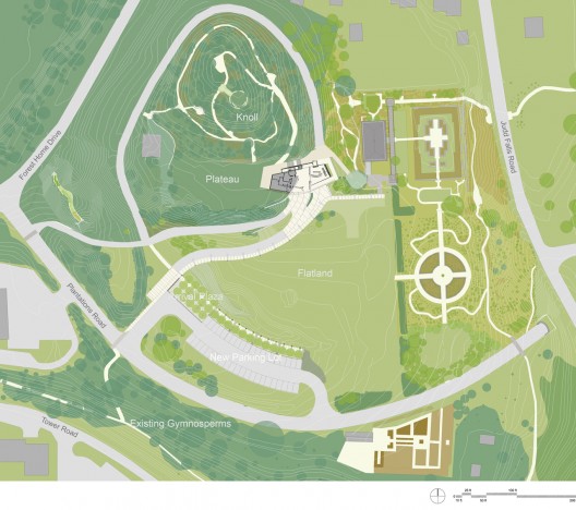 site plan © Baird Sampson Neuert Architects