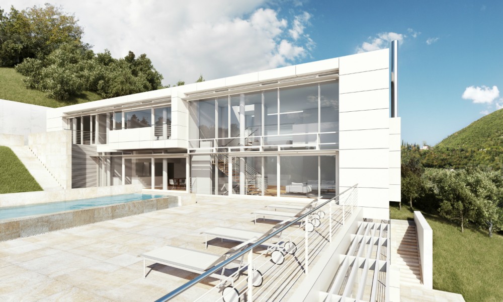 Villa Gardone / Richard Meier & Partners Architects