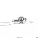 RMP_Gardone Residence-East Elevation 010 East Elevation © Richard Meier & Partners