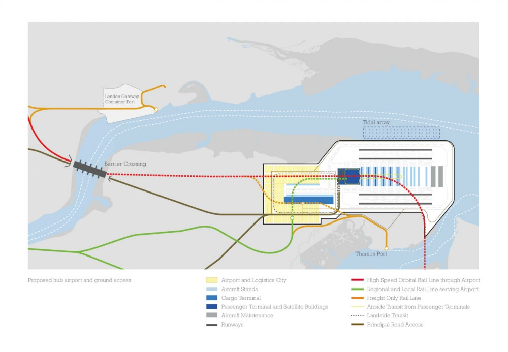 Foster + Partners Launch Proposals for Thames Hub