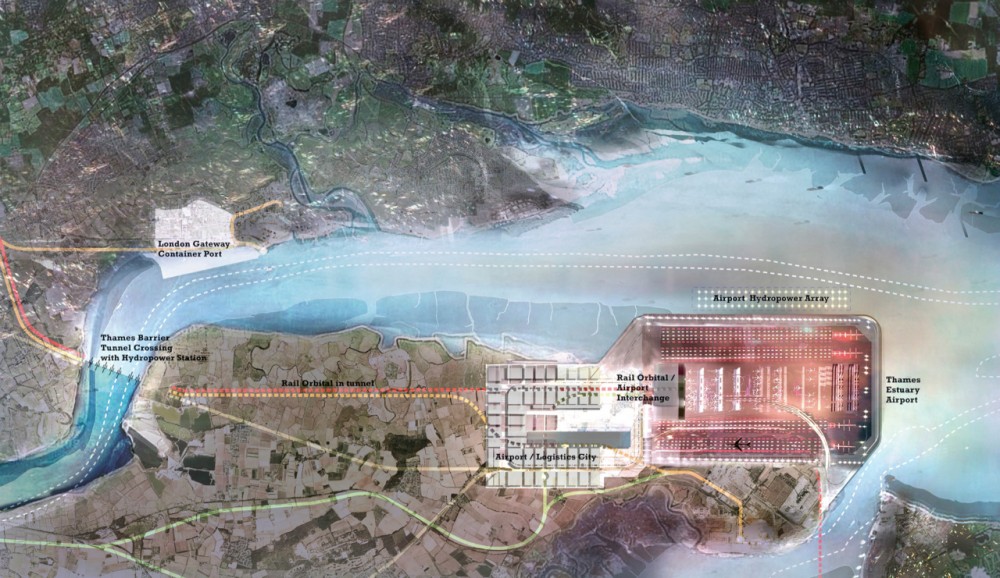 Foster + Partners Launch Proposals for Thames Hub